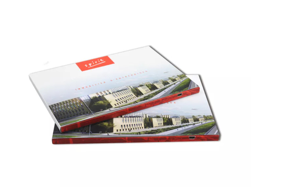 7 inch LCD advertising video player brochure,A frame video brochure with stand