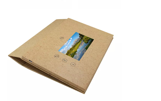 Special Design Calendar Style Video Brochure 7&quot; LCD Video Calendar Video Brochure Calendar