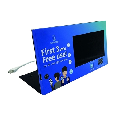 Small format display screens,5 inch LCD video shelf talker for retails video display