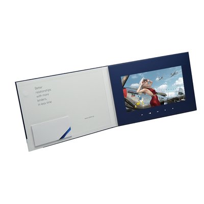 High Quality 10.1 Inch LCD Video Cards Video Brochure Video Book With Touch Screen