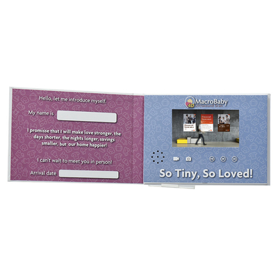 Promotional Products Video Books, Video Greeting Card, Video Brochure For Advertising