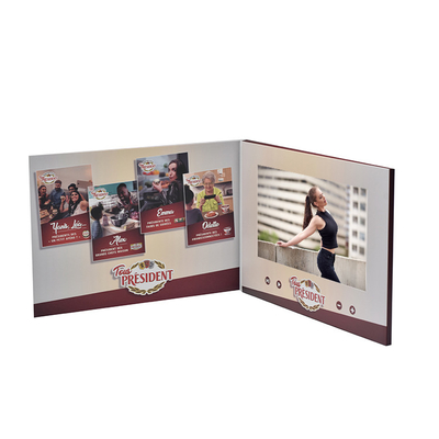 Custom print real estate video brochure for real estate video marketing video mailer