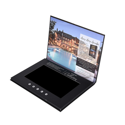 High Quality 10.1 Inch LCD Video Cards Video Brochure Video Book With Touch Screen