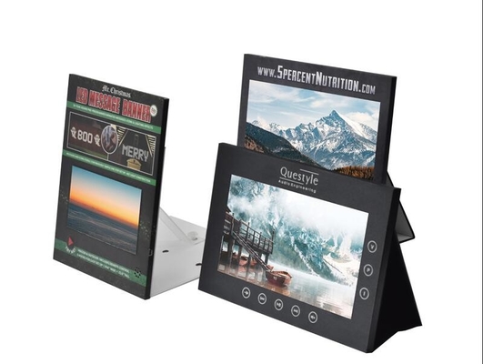 10.1 Inch Point Of Sale Video Pos pop lcd retails screen display stand card with Paper printing