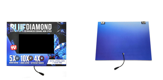 in store LCD advertising display, point of purchase POS video display with 10 inch high resolution screen