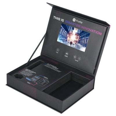 LCD Screen Gift Box Cusom logo Printing Video Box With LCD Screen