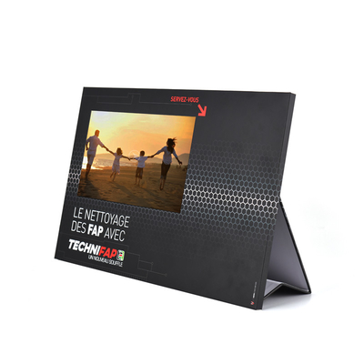 10 inch high resolution video pop display,video micro shelf talker POS display for stores