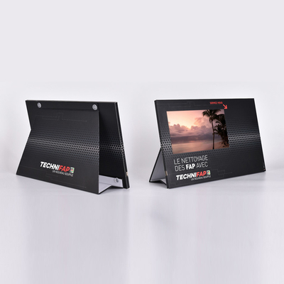 10 inch LCD video POS display, point of purchase video display for new product launch in retailer store advertising