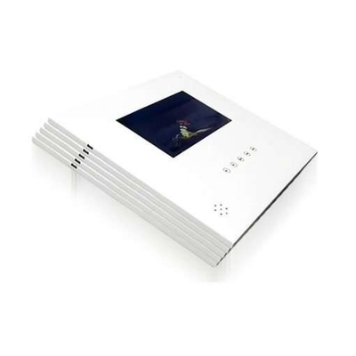 Button driven video player, LCD video monitor components 7 inch LCD module for blank video brochure