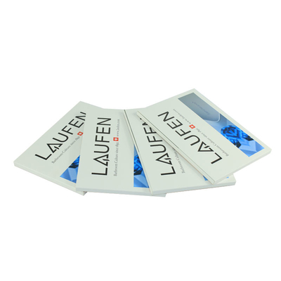 Motion activated ips lcd screens card brochure video brochure 7 inch，LCD video book for invitation