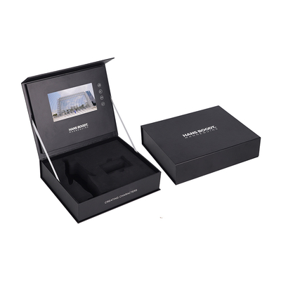 4.3/5/7/10.1 inch LCD video in a box,LCD video presentation box for corporate gift giveaways