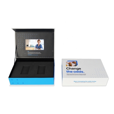 Customized 2.4''/2.8''/4.3'/5&quot;/7'/10'' Tft Lcd Hd Led Advertising Video Box With Led Screen