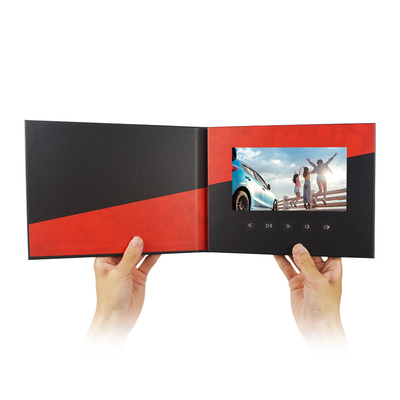 bespoke design print 4.3 inch LCD Video Brochures for Education and Training Employees