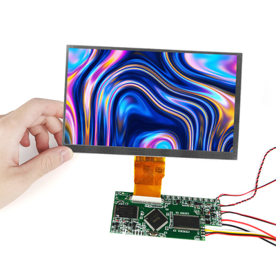 480x272 resolution 4.3 Inch Customized TFT LCD Module Display Panel with button controls