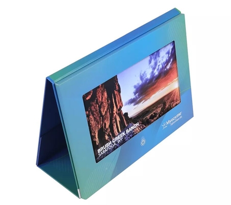 in store LCD advertising display, point of purchase POS video display with 10 inch high resolution screen