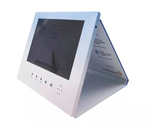 in store LCD advertising display, point of purchase POS video display with 10 inch high resolution screen