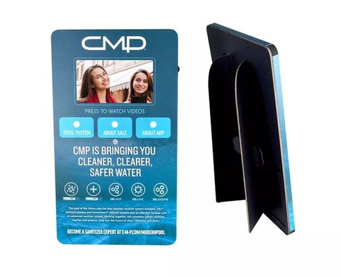 Custom branded digital POP display,10 inch motion sensor video POP display for promotion in store