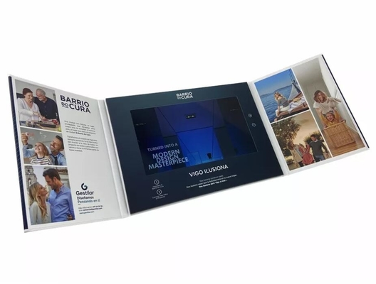 Wholesale Manufacturer Hardcover Video Brochure A4 10 Inch Electronics Video Brochure For Business Promotion