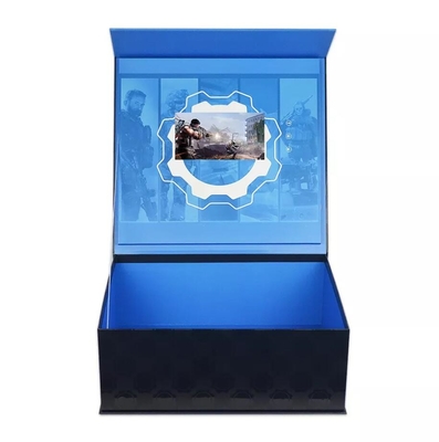 custom print gift box with LCD screen 7 inch/10 inch LCD video box for new product launch