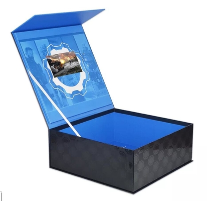 custom print gift box with LCD screen 7 inch/10 inch LCD video box for new product launch